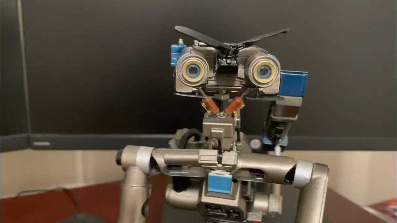 Short Circuit Number Johnny Five 5 Toy Replica Model Robot Review - YouTube