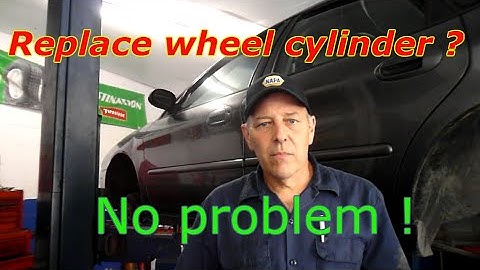 Replace The Wheel Cylinder Without Removing The Brakes