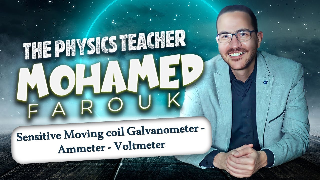 Sensitive Moving coil Galvanometer - Ammeter - Voltmeter