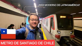 ¿ES EL MÁS MODERNO DE LATINOAMÉRICA?METRO DE #SANTIAGO . Conociendo las por ahora 7 LÍNEAS