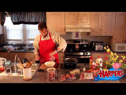 Cooking An Omelet With Harper S Country Ham Pieces-11-08-2015