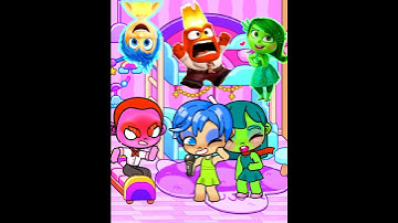 DISGUST, ANGER and JOY / Inside Out 2 /Avatar world 🤪🥰. #avatarworld #insideout2
