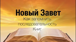 Как запомнить последовательность Книг Нового Завета