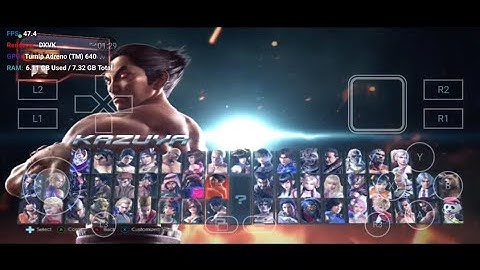 Tekken 7 On Android update mod Winlator 
