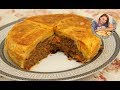 Новозеландский Пай, вкуснейшее рагу с мясом и слоеное тесто. Простой рецепт.