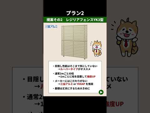 お隣さんへ絶対に倒せないフェンス