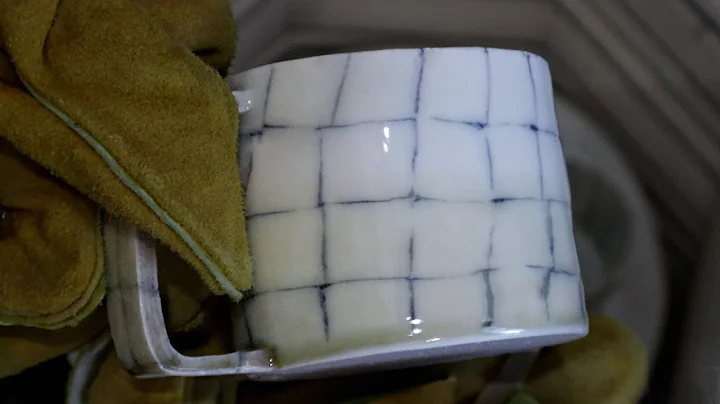 Making Nerikomi Pottery | Making Check Pattern Mug Part.2