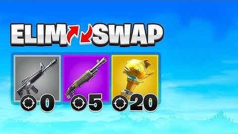 Every elimination = swap loadout ￼