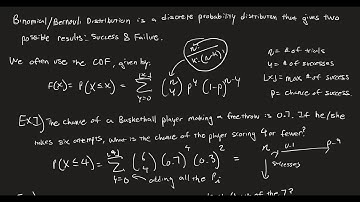 Intro to Mathematical Statistics- Part Five: Binomial and Poisson Distribution