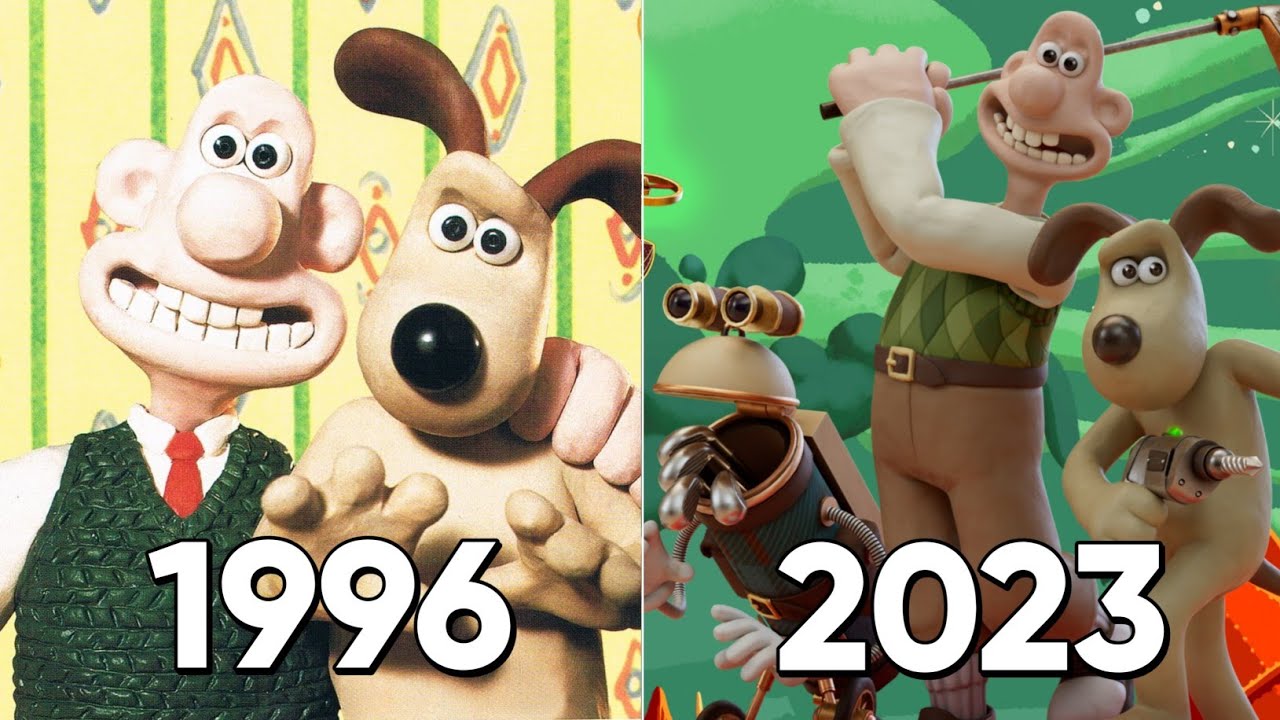 Evolution of Wallace & Gromit Games (1996-2023) - YouTube