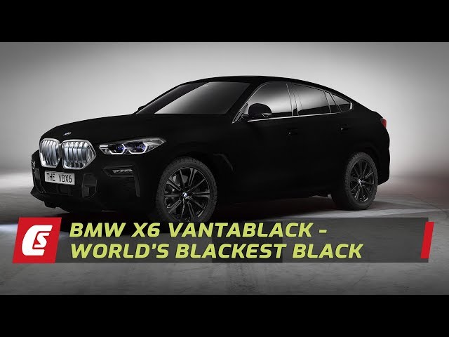 This Vantablack BMW is the darkest car in the world 