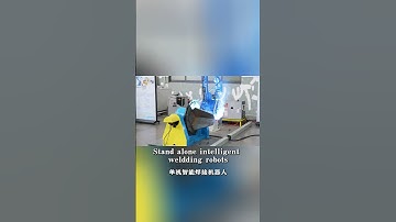 welding robot workshop