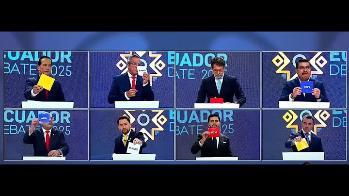 🔴 En Vivo - Debate Presidencial 2025.