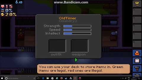 The Escapists Center Perks Yellow Key Speedrun OLD WR 6.48