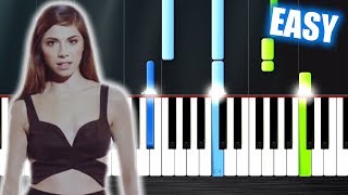 Video thumbnail of "Christina Perri - Human - EASY Piano Tutorial by PlutaX"