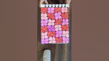 Flower Zendoodle Pattern| easy drawing #zentangle #drawing #artforbeginners #abstract #art #shorts