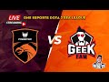 🟢[LIVE] TNC Predator vs. Geek Fam (BO3) Lower Bracket Final | ONE Esports Dota 2 SEA League