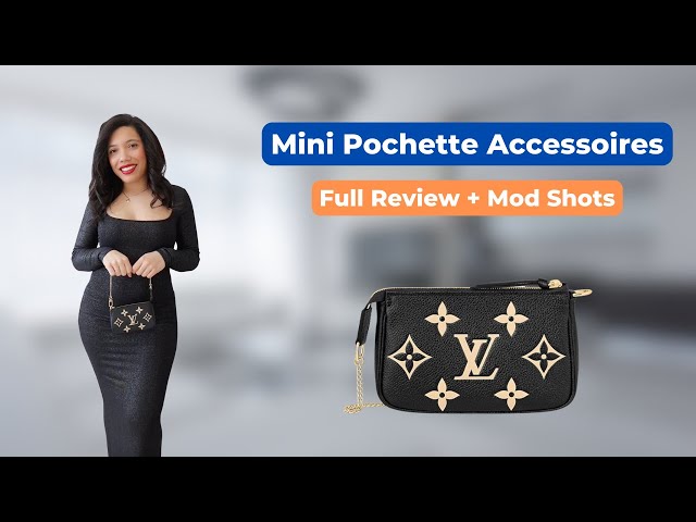 12 Ways To Use The LOUIS VUITTON Mini Pochette Accessoires & What Fits  Inside the LV Mini Pochette 