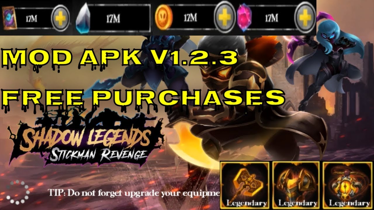Shadow Legends Stickman Revenge v1.2.3 [ Lot of Coins ... - 