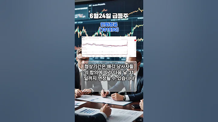 [06월 24일 급등주식] 인화정공(101930) - 에어인천의 아시아나항공 화물사업 인수 기대감 #인화정공 #에어인천 #아시아나항공