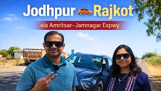 Jodhpur to Rajkot Drive 🌄 Expressway Closed Near Santalpur | NH27 Work &amp; Bad Dosa Experience