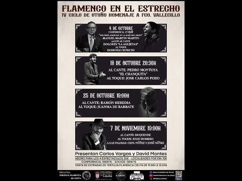 La Tertulia Flamenca celebra el Ciclo Flamenco en el Estrecho