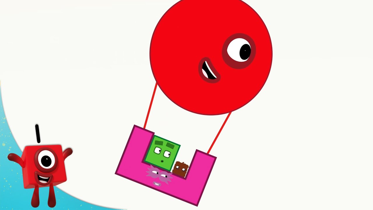 Numberblocks Making Shapes Learn To Count Wizz Learning Youtube My