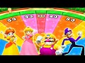 【マリオパーティ100ミニゲームコレクション】デイジーVsピーチVsワリオVsワルイージ(COM最強 たつじん)