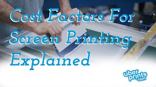 How Price Is Calculated For Screen Printed Orders - FAQ | UberPrints