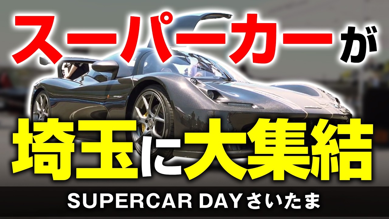 Ultra Rare] Dallara Stradale & Elite Supercars Gather in Saitama