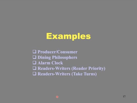 Concurrent Computing III:
