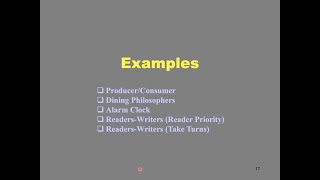 Concurrent Computing III: Monitor Examples