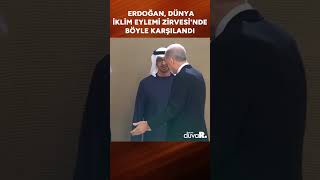 Erdoğan, Dünya İklim Eylemi Zirvesinde Böyle Karşılandı