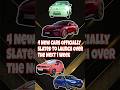 4 New Cars Officially Slated To Launch Over The Next 1 Week