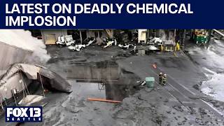 Toxic spill reaches the Columbia River after Longview implosion | FOX 13 Seattle