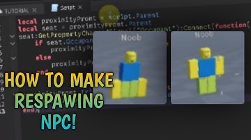 HOW TO ADD RESPAWNING IN NPC || EZ SCRIPT || MAD GAMES STUDIO