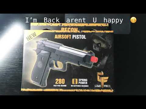 BB TAC P169 AIR SOFT GUN SEALED