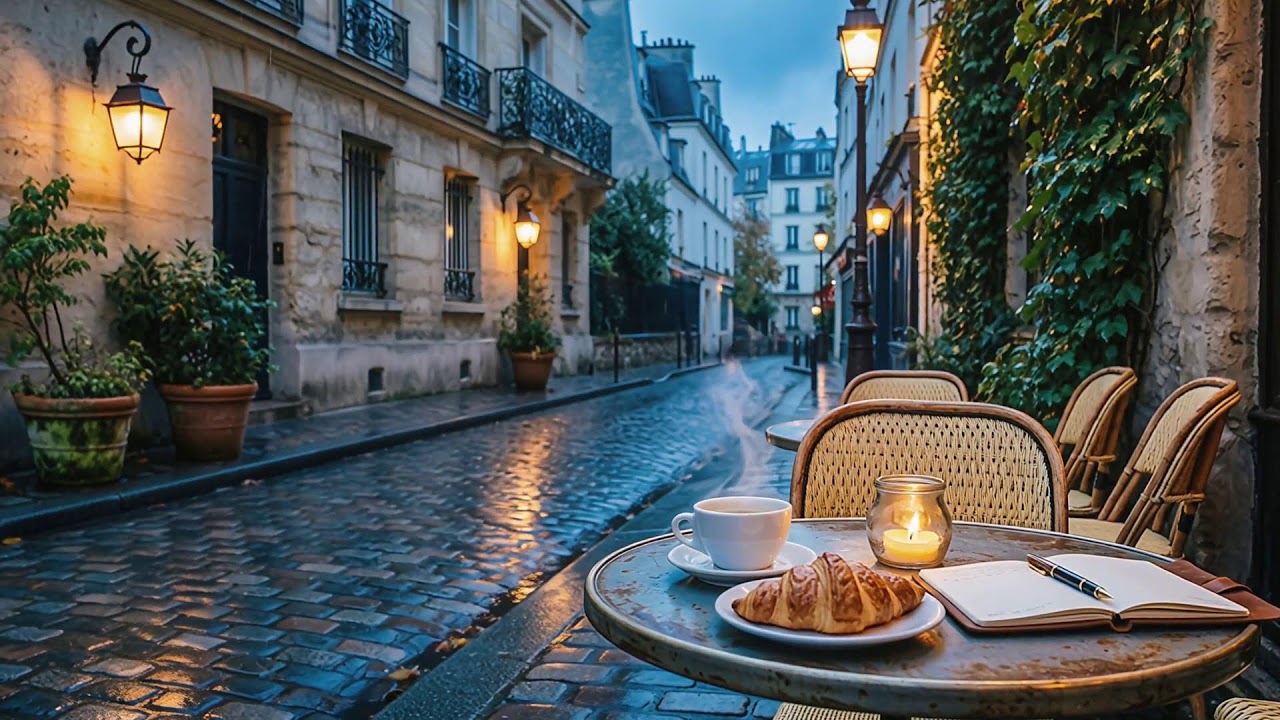 Midnight Rain in Montmartre Paris – Cozy Jazz Café Ambience ☕🌙
Rainy Night Café in Paris – Relaxing