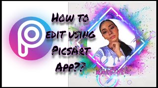 How to edit on PicsArt | Shaira Ebio screenshot 3