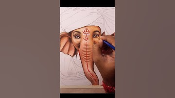 Ganesha Drawing 😍 #shorts #art #drawing #ganesh