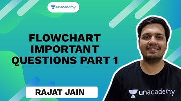 Flowchart Important Questions Part 1 | Rajat Jain | Part 1 | Unacademy CA Aspire