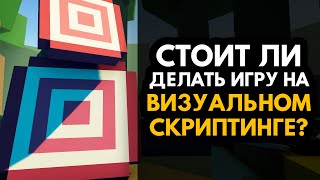 картинка: Во сколько раз КОД быстрее чем ВИЗУАЛЬНЫЙ СКРИПТИНГ - Unity Playmaker VS C#