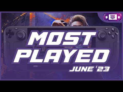 Top 20 Most Played Games on Steam Deck by Hours Played - June 2023