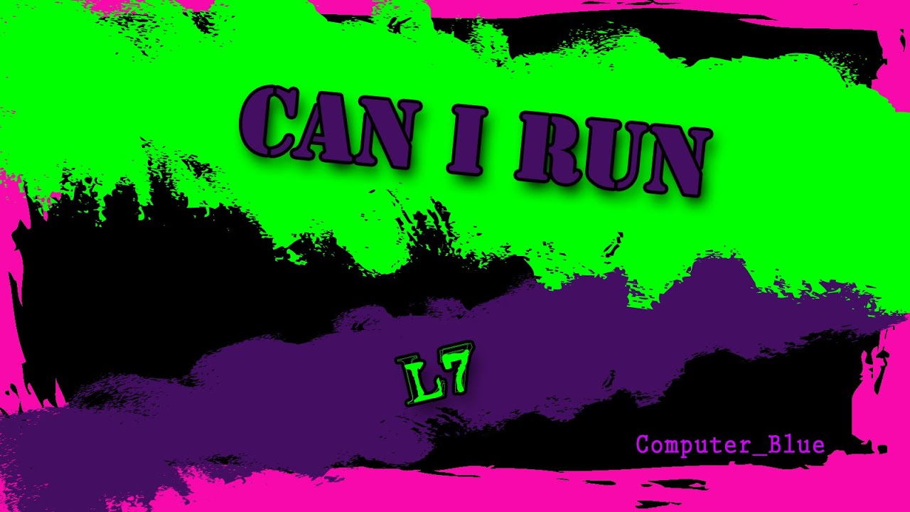 Can I Run L7 Karaoke Version YouTube can-i-run-l7-karaoke-version-youtube