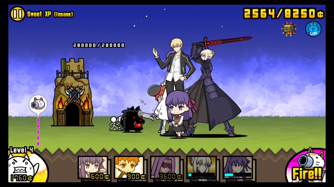 The Battle Cats (BCEN) The Army of Fate All Fate Stay Night HF Uber