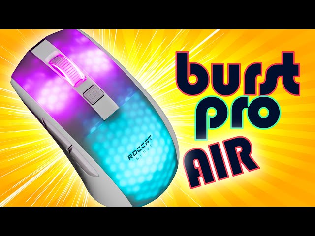 Roccat Burst Pro Air Review - They Messed Up For Enthusiasts But Nailed It  For Causal Gamers 