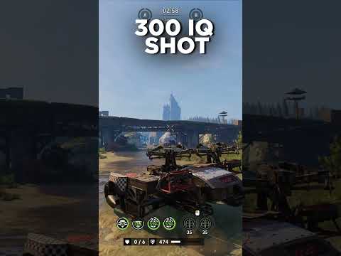 Видео: Сбил ракету Мостом Crossout #Shorts