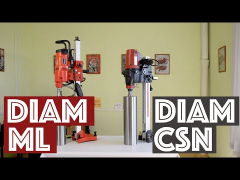 Diam ML-250N VS Diam CSN-254N | Сравнение характеристик установок алмазного бурения