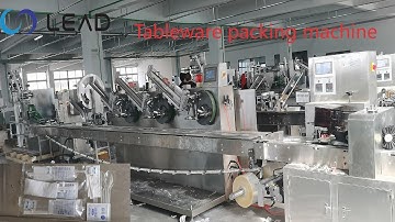 Youtube Cutlery丨High speed tableware packaging machine
