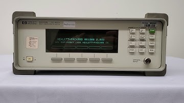 Agilent 86120 B Multi-Wavelength Meter (A# 46958)